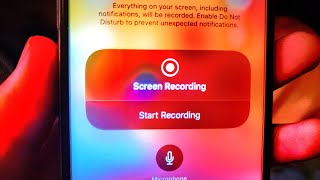 How To Screen Record on iPhone 6s With Sound in 2020 iOS 14  1401 13  11 [upl. by Tutt]