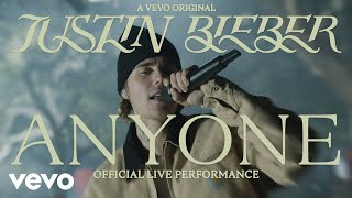 Justin Bieber  Anyone Official Live Performance  Vevo [upl. by Yarised]