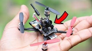 How To Make Drone with Camera At Home  Quadcopter  FPV Racing Drone [upl. by Rida]