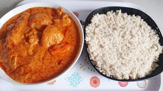 Gambian Domoda Yappa 🇬🇲 With Findi Fonio Peanut Butter Soup [upl. by Johny]