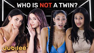 6 Twins vs 1 Fake  Odd One Out [upl. by Justinn]