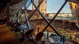 Gourmet Dinner in the Eiffel Tower [upl. by Aninahs]