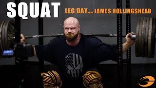 James Hollingshead Trains Legs at DESTINATION [upl. by Ade]