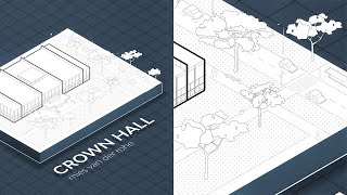 Urban Isometric Diagram in Architecture [upl. by Maffei]