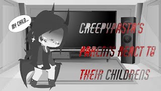 • CreepyPastas Parents React To Their Children MY AU • [upl. by Lihcox]