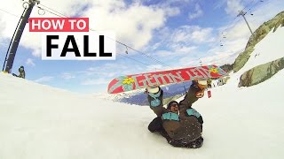 How to Fall on a Snowboard [upl. by Foster]