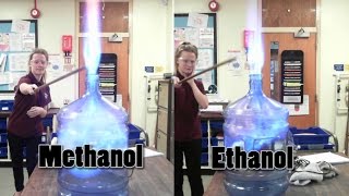 Whoosh Bottle  Methanol Vs Ethanol [upl. by Pelagias551]