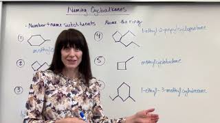 Naming Cycloalkanes [upl. by Phaih479]