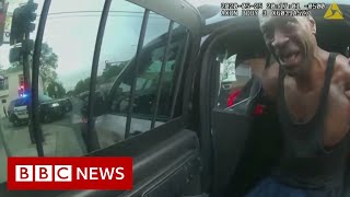 Chauvin trial New bodycam footage of George Floyds arrest  BBC News [upl. by Nosnirb]