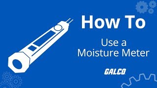 How to Use a Moisture Meter  Galco [upl. by Adnwahsar]