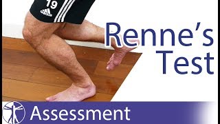 Rennes Test  Iliotibial Band Friction Syndrome ITBS [upl. by Meekah]