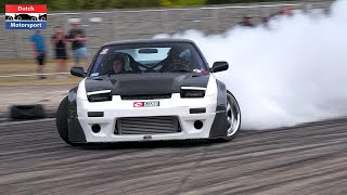 600HP 2JZ Nissan 200SX  DRIFTING [upl. by Eenoj834]