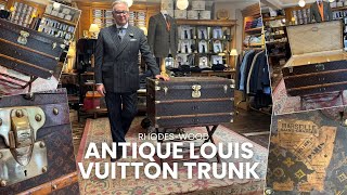 Antique Louis Vuitton Trunk [upl. by Tiraj]