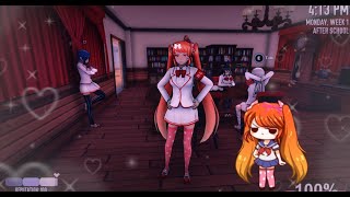 Play as Student Council Osana  Yandere Simulator Demo [upl. by Colbye]