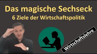 Das magische Sechseck  6 Ziele der Wirtschaftspolitik [upl. by Nilrak]