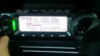 Yaesu FT891 amp ATAS120A install to VW Tiguan [upl. by Arvad]