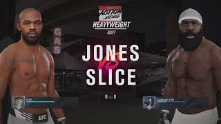 Jon Jones VS Kimbo Slice UFC 4 STAND amp BANG ufc4 ufc fight [upl. by Townie]