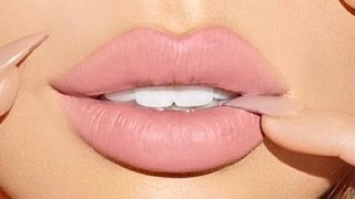 HOW TO GET BIGGER LIPS in 2 Minutes  DIY NATURAL LIP PLUMPING WITHOUT MAKEUP [upl. by Lareneg]