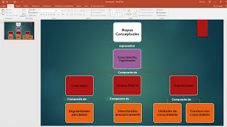 Como hacer un mapa conceptual en power point 2016 [upl. by Noach]