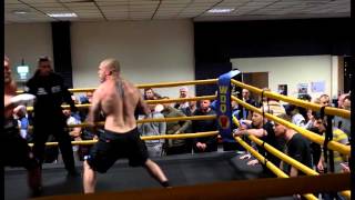 Dave Price Vs Decca Heggie Heavyweight Bareknuckle BKB fight [upl. by Eerual]