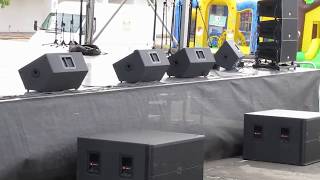 Providing sound reinforcement for a large festival using RCF JBL and Soundcraft  Event Video 12 [upl. by Teeter]