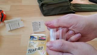 TearAid Type A Vs Gear Aid Tenacious Repair Tape [upl. by Kaylee]