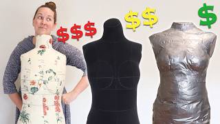 I Compared 3 DIY Custom Dress Forms [upl. by Euqilegna]