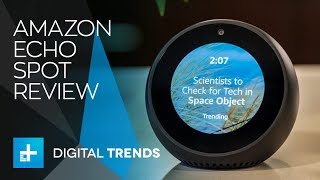 Amazon Echo Spot  Hands On Review [upl. by Carlita]