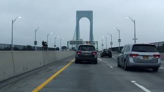 Bronx Whitestone Bridge northbound [upl. by Akins]