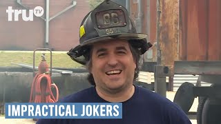 Impractical Jokers  The Fire Academy Punishment  truTV [upl. by Eniarral]