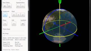 Bloch Sphere Visualization [upl. by Verlee]