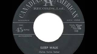 1959 HITS ARCHIVE Sleep Walk  Santo amp Johnny a 1 record [upl. by Airamalegna]