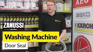 Learn How to Change a Washer Gasket Yourself Zanussi Washing Machine Door Seal [upl. by Adyol]