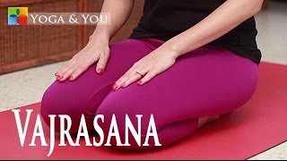 Vajrasana  Ventuno Yoga and You [upl. by Eanom]