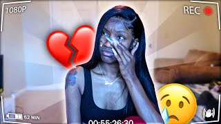 BREAK UP PRANK ON GIRLFRIEND SHE CRIED [upl. by Ahcsim153]