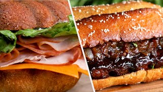 Homemade Subway Sandwiches • Tasty Recipes [upl. by Asinla]