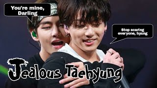 Jealous Taehyung for 9 Minutes Straight 1  Taekook [upl. by Karalynn708]