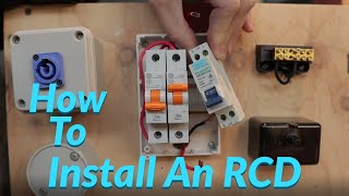 Electrical Wiring How to Install an RCD [upl. by Oicnanev493]