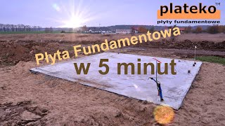 Płyta Fundametowa w 5 minut  Plateko [upl. by Epolulot]