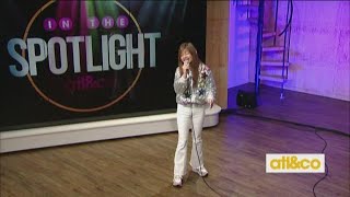 Americas Got Talent Angelica Hale performs on AtlantaampCompany [upl. by Yelsehc386]