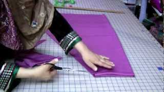 Simple Salwar Cutting [upl. by Onilatac]