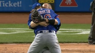 CHCCIN Arrieta tosses nohitter vs Reds [upl. by Yalcrab]