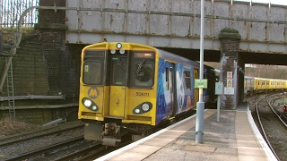 Half an Hour at 216  Birkenhead North Station 1022017  Class 507 508 terminus [upl. by Llebasi]