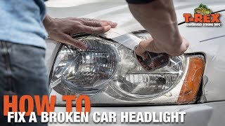 How to Fix a Broken Car Headlight [upl. by Luedtke]