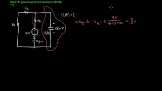 First Order Transient Circuits [upl. by Eiramlatsyrc]