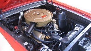 1965 Mustang Engine Compartment detail part 2 [upl. by Ellennod]