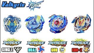 Evolution of All Burst Beyblades [upl. by Eshelman619]