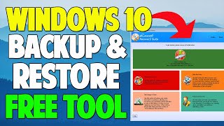 Windows 10 Backup and Restore Tutorial with this one FREE Recovery Tool [upl. by Anaeed]