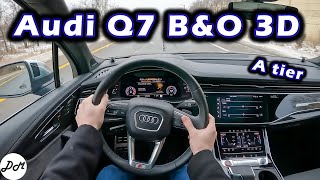 2022 Audi Q7 – Bang amp Olufsen 3D Advanced Sound System Review [upl. by Odareg]