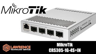 MikroTik CRS3051G4SIN 10G Switch Setup Review With VLANS [upl. by Gearalt]